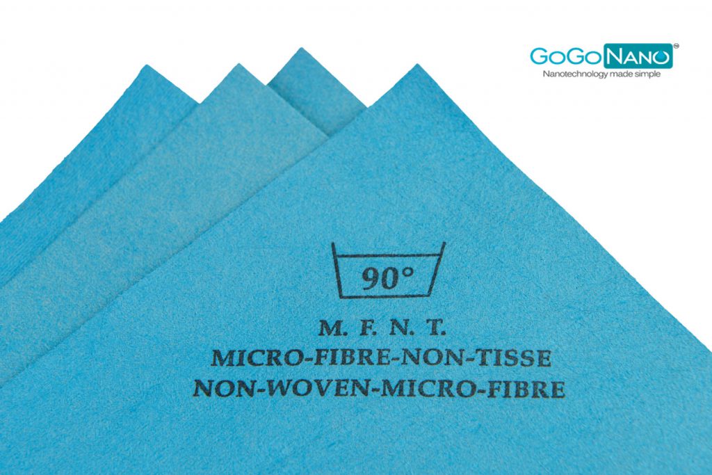 Blue Non-woven Microfiber Application Cloth 40 x 38 cm