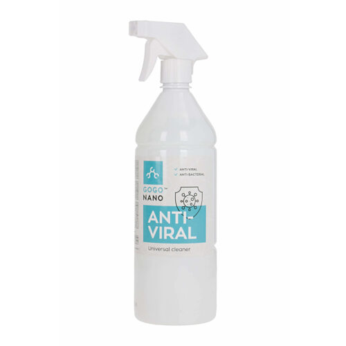 GoGoNano Anti-Viral disinfectant cleaner 1L in spray bottle