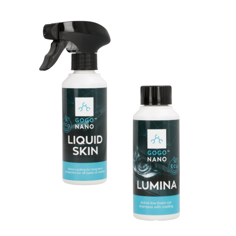 Car nano coating & paint protection with shampoo