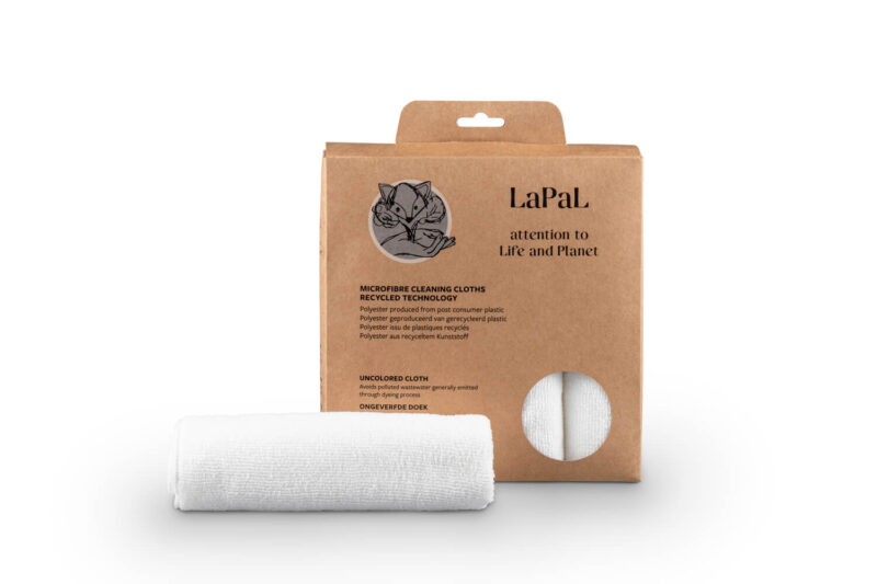 Lapal recycled microfiber cloth box of 5 40x40